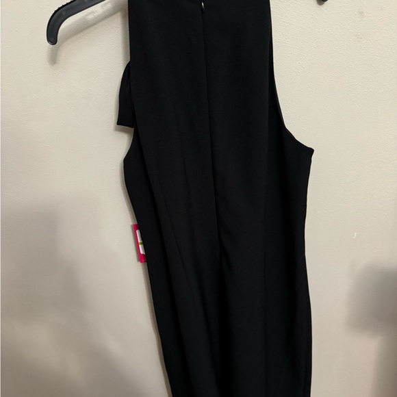 Vince Camuto crepe bow neck shift dress, NWT Size 14, black - Picture 2 of 7